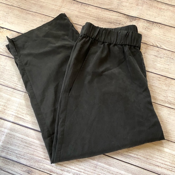 Eileen Fisher slouchy crop pant steel gray small - Picture 9 of 9